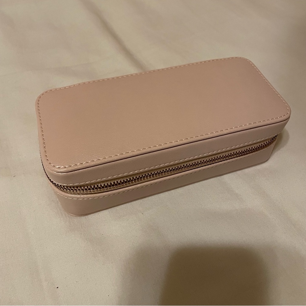 rachel zoe light pink jewelry box organizer